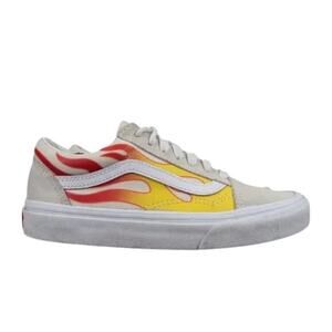 Vans Shoes Womens 5.5 Sneakers Old Skool Flames Skate Casual Street Style Active